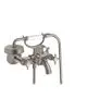 AXOR-HG-AXOR-Montreux-2-Griff-Wannenarmatur-Aufputz-mit-Kreuzgriffen-Edelstahl-Optic-16540800 gallery number 1